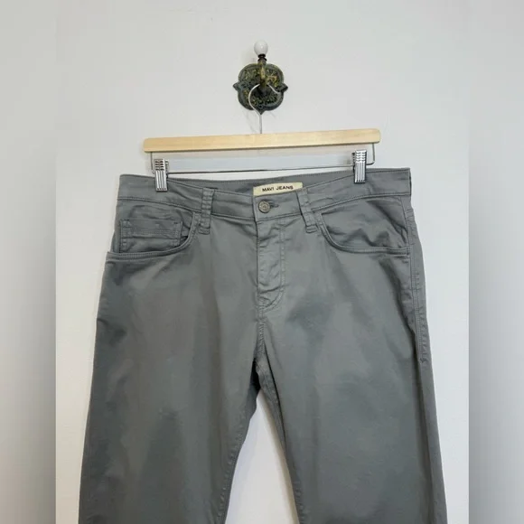 Mavi Zach Straight Leg Pant Men’s Size 33x34  Gray Casual Stretch - Picture 3 of 12